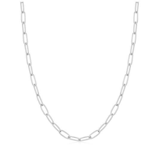  Pop Charms - Link necklaces - Silver / Rhodium plated - 45cm
